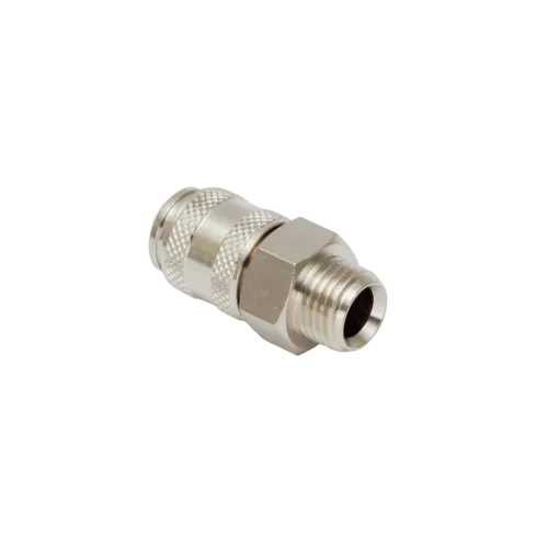Куплунг резьбовой с самозапиранием Camozzi 5000 5051-1/4