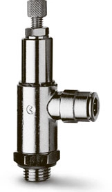 Дроссель с обратным клапаном Camozzi GMCU 904-1/8-8