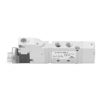 Распределитель с электропневматическим управлением Camozzi D1EVA-MZR-T